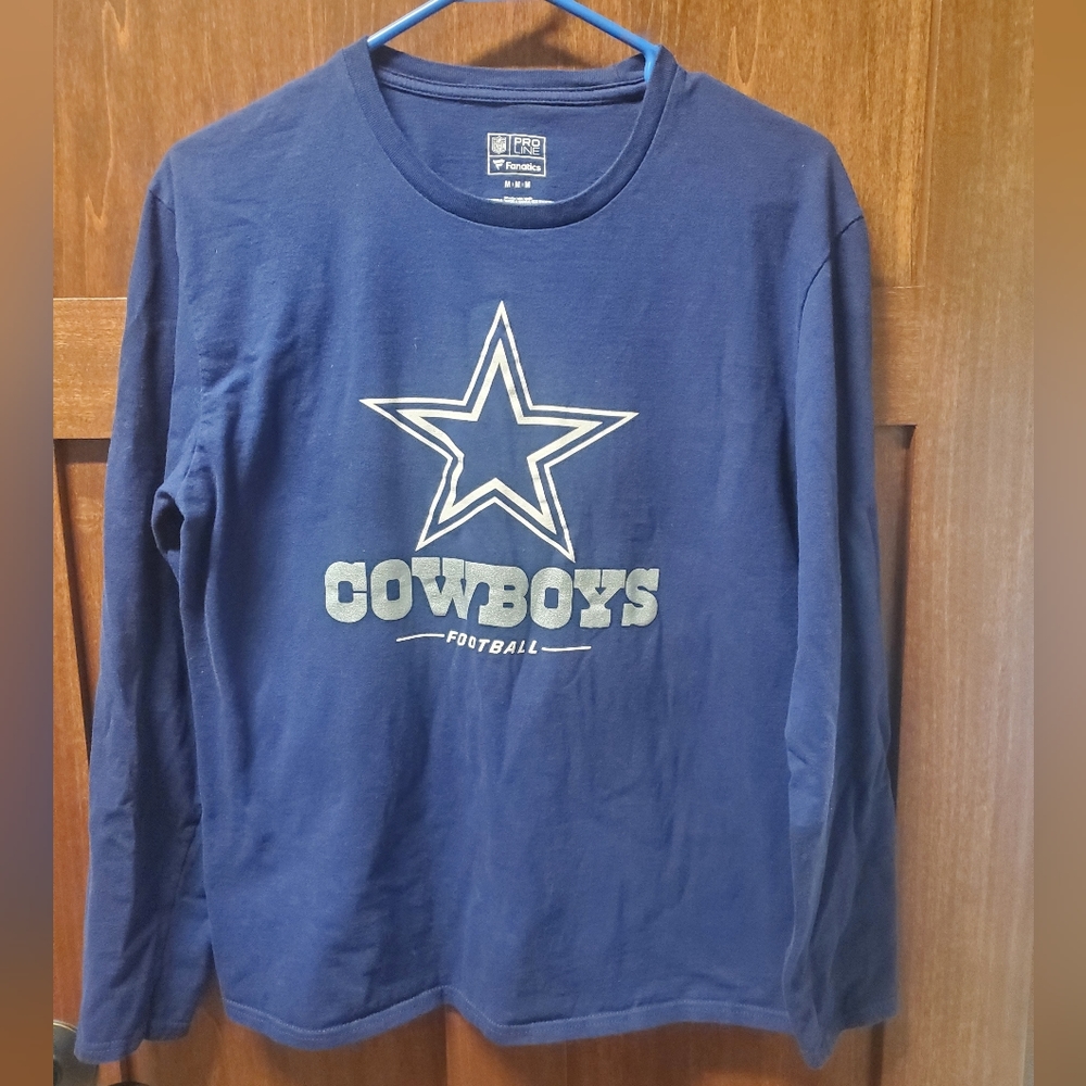 NWOT Women's Dallas Cowboys Long Sleeve Shirt Medium